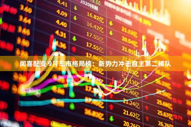 闻喜配资 9月车市格局榜：新势力冲击自主第二梯队